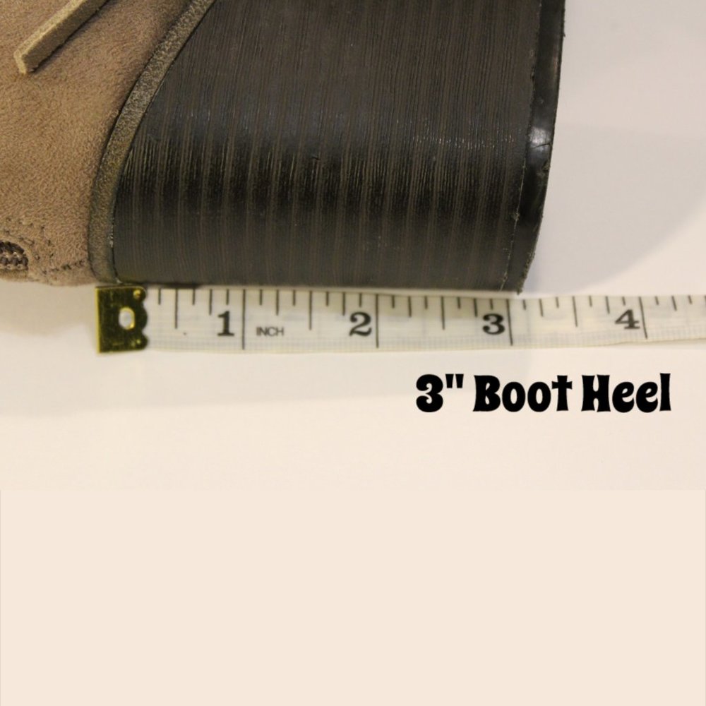 Leather Fringed Ankle Boot by Candie's - Picture 6 of 8